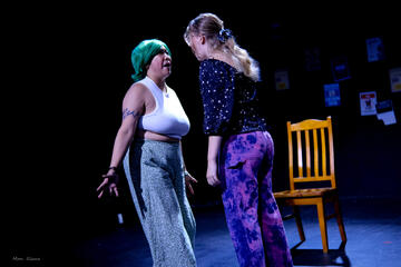 Caryl Loria Illana as Nessper, singing, mad at Chalice Caryl Loria Illana as Nessper, singing, mad at Chalice