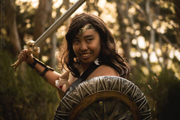 Caryl Loria Illana as Wonder Woman Caryl Loria Illana as Wonder Woman