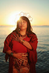 Caryl Loria Illana as the warrior princess Urduja Caryl Loria Illana as the warrior princess Urduja